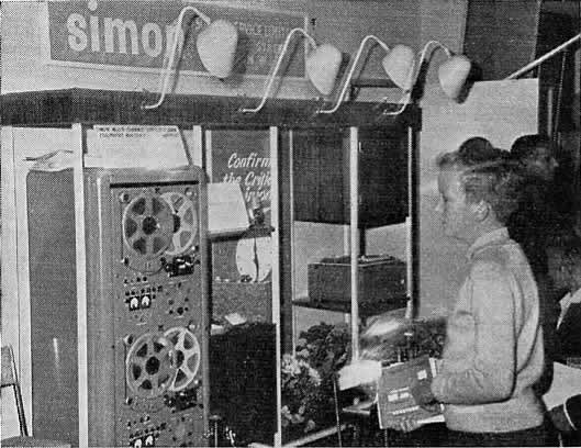 Simon Equipment trade stand 1959